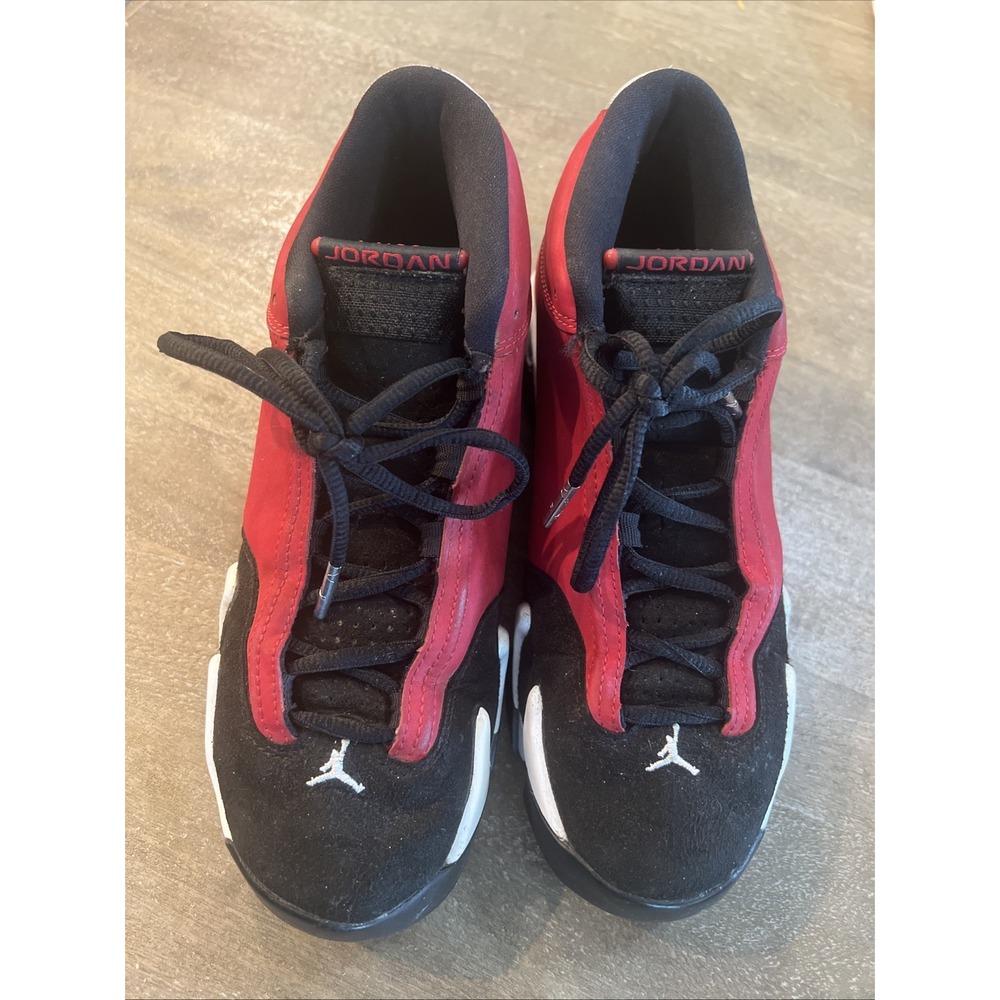 Jordan Jumpman Air Jordan 14 Unisex Kids US 7.5 Mid Top Leather Lace Up